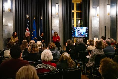 A talk on cinema and gastronomy celebrating The Taste of Things by Trần Anh Hùng, at the Villa Albertine, NY IV